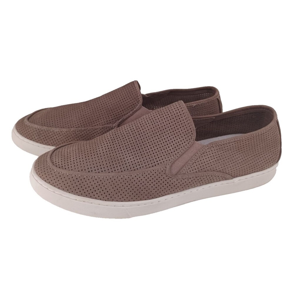 Wallin & Bros Slip on Loafers Mens Sz 11M Leather Mesh Upper Cooling